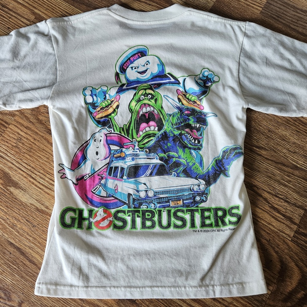 Abercrombie Ghost Busters Vibrant Shirt 9/10 Kids Long Sleeve Relaxed Soft